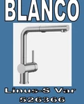 Blanco 526366 Linus Low Arc Pull-out Dual-spray Kitchen Faucet Pvd Steel Box Dmg. Fixed Price $130.00.