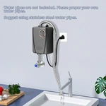 Xy-fa 3000W Tankless Electric Water Heater Led Temp Display Wall Mount. Fixed Price $54.09.