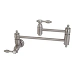 Kingston Brass KS310.TAL Tudor 3.8 Gpm Wall Mounted Double Handle - Nickel. Fixed Price $412.72.