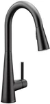 Moen 7864 Sleek 1.5 Gpm Hole Pull Down Kitchen Faucet - Black. Fixed Price $393.26.