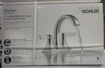Kohler Maxton R22476-4D-CP Polished Chrome Centerset Bathroom Sink Faucet. Fixed Price $59.00.