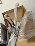 Project Source Wakebridge Kitchen Faucet Chrome Single Handle 360 Rotation. Fixed Price $30.00.