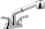 Utility Sink Faucet With Sprayer, Laundry Room Pull Out For. Fixed Price $54.93.
