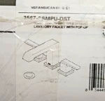 Delta 3567-SSMPU-DST Ara Widespread Bathroom Faucet Stainless. Fixed Price $399.99.