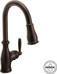 Moen 7185EWORB Brantford Kitchen Faucet Oil Rubbed Bronze Motionsense Wave New. Fixed Price $400.99.