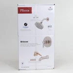 Pfister Briscoe Brushed Nickel Tub/ Shower Trim 8P8-WS2-BCOSGS, Sealed New. Fixed Price $95.00.