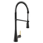 Moen S5235BL Matte Black One-handle Pulldown Kitchen Faucet. Fixed Price $703.09.