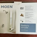 New Moen 82912SRN Banbury Spot Resist Brushed Nickel Shower Faucet Posi-temp B83. Fixed Price $74.95.