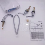 Main-line Commercial 6"-12" Chrome Widespread Two Handle Faucet XD2458EG-CP. Fixed Price $325.99.
