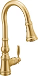 Moen Weymouth 1.5 Gpm Single Hole Pull Down Kitchen - S73004BG Brushed Gold. Fixed Price $389.95.