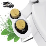 Rv Bidet For Camper Toilet, Non-electric Sprayer Attachment With Dual Noz. Fixed Price $202.69.