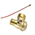 Central Pneumatic Air Compressor Check Valve 3-PORT Brass 20MM/16MM/10MM-PARTSJ1. Fixed Price $12.99.