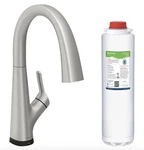 Elkay LKAV7051F 2-IN-1 Handlekitchen Faucet W/filtered Drinking Water, Chrome. Fixed Price $329.99.