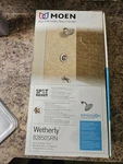 Moen Wetherly 82850SRN Posi-temp Tub And Shower Faucet Brushed Nickel New In Box. Fixed Price $99.00.