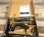 Glacier Bay Builders 8 In. Widespread 2-HANDLE Bathroom Faucet Bronze. Fixed Price $79.98.