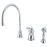 Kingston Brass KS381.ALBS Restoration 1.8 Gpm Widespread Kitchen - Chrome. Fixed Price $298.97.