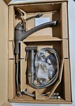 Rare Blanco 441202 Brown Orchid Handle Kitchen Faucet With Sprayer New / Read. Fixed Price $574.95.