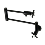 Kingston Brass KS410.BX Metropolitan 3.8 Gpm Hole Wall Mounted - Black. Fixed Price $487.47.