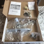 Just Manufacturing J-900 Single Handle Kitchen Faucet Polished Chrome 8" Ada. Fixed Price $33.99.