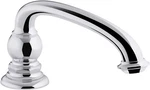Kohler Artifacts Deck-mount Bath Spout W/ Arc Design K-72778-CP Polished Chrome. Fixed Price $521.96.