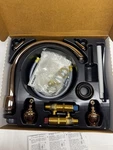 Vtg Moen Lifeshine Copper Finish 2-HANDLE Kitchen Faucet Nob. Fixed Price $127.97.