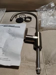 Kingston Brass KS8193CTL 1/4 Turn Single Handle Water Filtration Kitchen Faucet. Fixed Price $130.00.