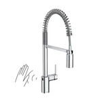 Moen 5923EWC Align 1.5 Gpm Pre-rinse Pull Down Kitchen Faucet, Chrome. Fixed Price $311.99.