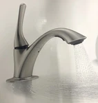 Kohler R77062-VS Mistos Laundry Faucet W Pull Out Spray Vibrant Stainless Finish. Fixed Price $68.88.