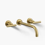 Kohler Purist K-T14414-4-2MB Wall Mounted Bathroom Sink Faucet Moderne Brass New. Fixed Price $599.99.