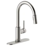 Design House 593822 Eastport Ii 1.8 Gpm Hole Pull Down Kitchen - Nickel. Fixed Price $232.34.