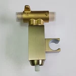 Brushed Gold Shower Diverter Mixing Valve Bathroom Faucet Replacement Wall Mount. Fixed Price $29.99.