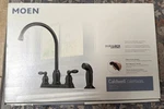 Moen Caldwell CA87060BL High Arc Kitchen Sink Faucet Matte Black Brand New!!. Fixed Price $87.99.