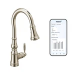 Moen Weymouth S73004NL Pull Down Kitchen Faucet,polished Nickel *new*. Fixed Price $399.99.