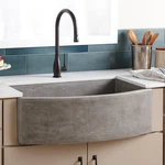Native Trails NSKQ3320-A Farmhouse Quartet Kitchen Sink Ash. Fixed Price $1698.75.