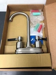 Kingston Brass FB498DKL Kaiser Double Handle Centerset Bar Faucet With Rubber. Fixed Price $66.99.