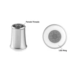 Mandouri 1.2 Gpm Led Bathroom Sink Faucet Aerator Brushed Nickel New. Fixed Price $46.11.