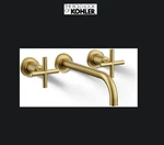 Kohler K-T14414-3-2MB Purist Wall Mounted Widespread Bathroom Faucet. Fixed Price $499.99.