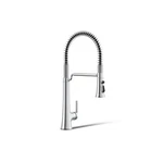 Kohler 23765-CP Semi Pro Kitchen Faucet Slight Wear. Fixed Price $405.16.
