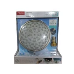 Pfister Hydrofuse Wall Mount Full Spray Fixed Shower Head In Brushed Nickel. Fixed Price $21.25.