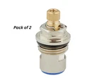Glacier Bay Cold Cartridge Assembly For Wallmount Faucets- Pack Of 2. Fixed Price $16.00.