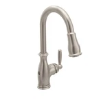 Moen 7185EW Brantford 1.5 Gpm Hole Pull Down Kitchen Faucet - Spot Resist. Fixed Price $527.31.
