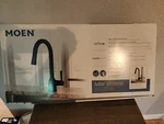 Moen 87233BRB Adler Pulldown Kitchen Faucet Mediterranean Bronze Finish. Fixed Price $80.00.