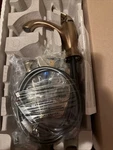 New Delta Linden Single Handle Bathroom Faucet Champagne Bronze 594-CZMPU-DST. Fixed Price $129.99.