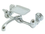 Ez Flow 10148 Wall-mount Faucet 8" Spout With Soap Dish New. Fixed Price $99.00.