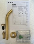 Kohler T23890-2MB Components Wm Lavatory Spout Trim Tube Brushed Moderne Brass. Fixed Price $192.80.