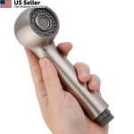 Hibbent Pull Out Sink Sprayer Head Replacement, 2 Function Brushed Nickel. Fixed Price $33.66.