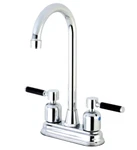 Kingston Brass FB491DKL Kaiser 4" Centerset High-arch Spout Bar Faucet. Fixed Price $34.77.