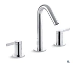 Kohler Stillness 2-HANDLE Widespread Bath Sink Faucet Set #K-942-4-CP. Fixed Price $319.95.