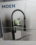 Moen 87580BL Joric Matte Black 1-HANDLE Pulldown Kitchen Faucet Powerboost. Fixed Price $168.00.