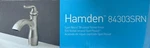 Moen Hamden Bathroom Faucet - Brushed Nickel Spot Resist Single Handle. Fixed Price $99.00.